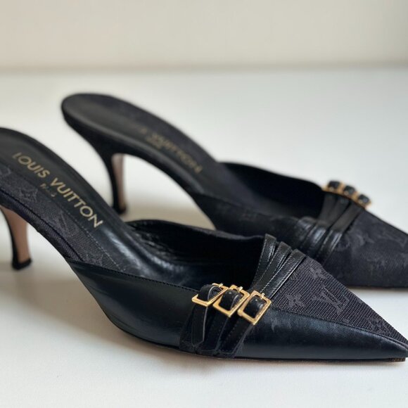 Louis Vuitton Open-back Heels - Picture 3 of 9